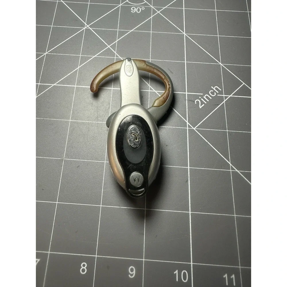 Vintage Motorola HS810 Bluetooth Wireless Headset Ear Hook Untested Parts Repair
